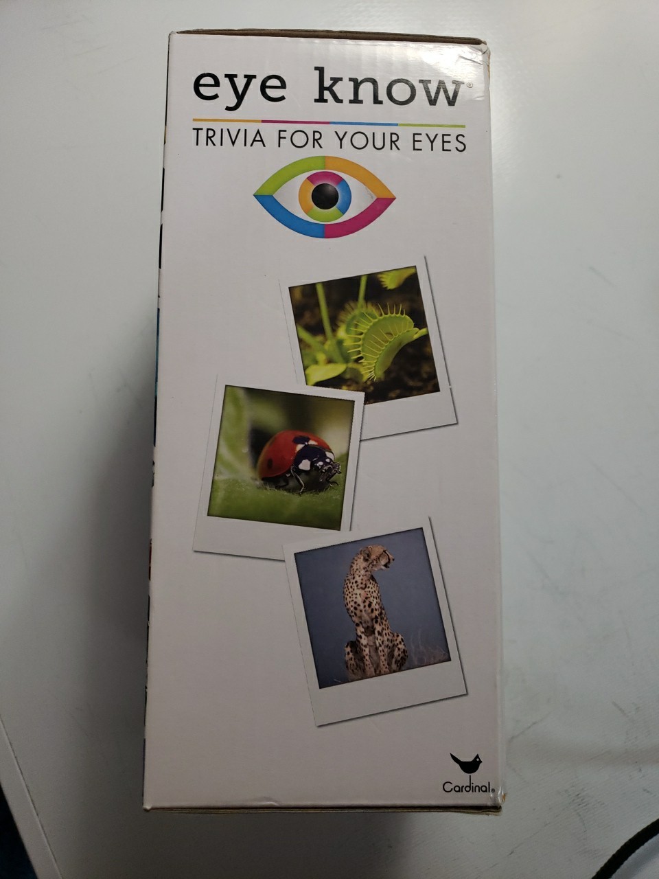 EYE KNOW Trivia 4 Your Eyes Family Card Game Set 2014 AWARD WINNER NEW Open Box