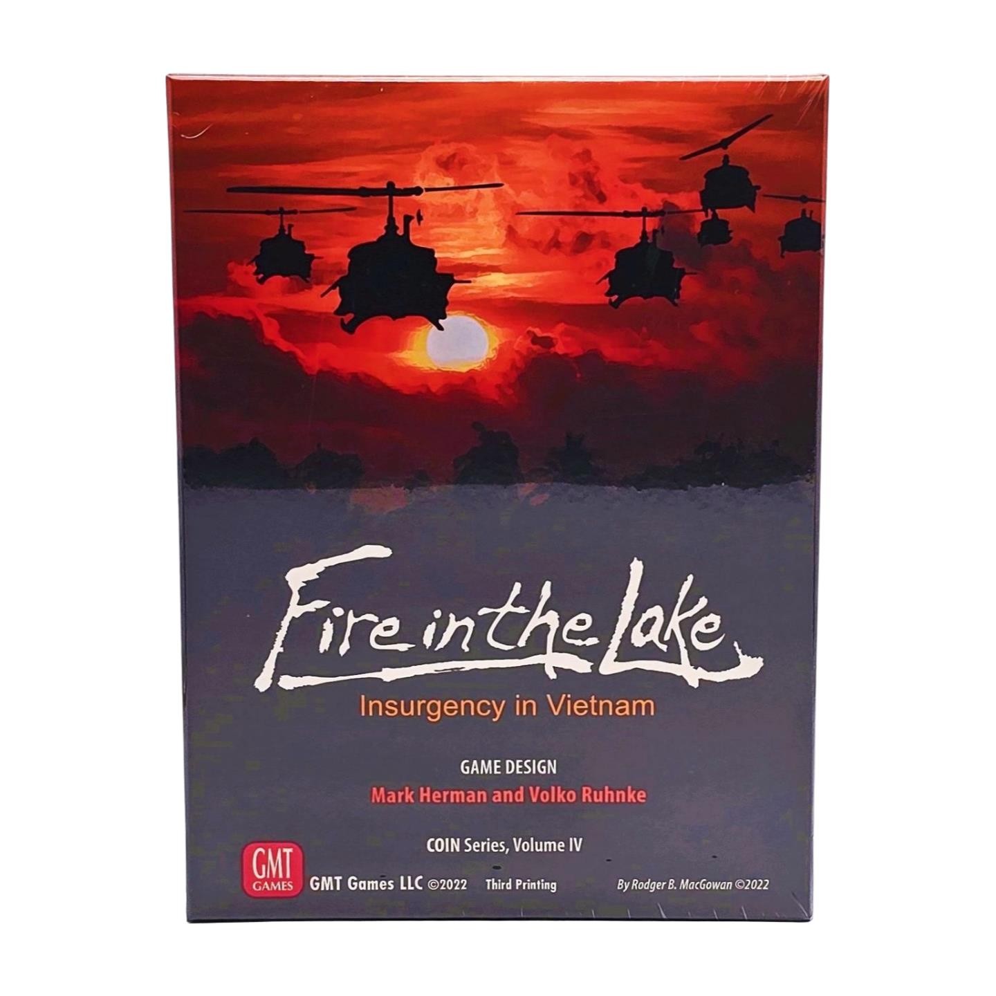 Fire in the Lake – Insurgency in Vietnam – 3rd Printing by GMT Games – SEALED