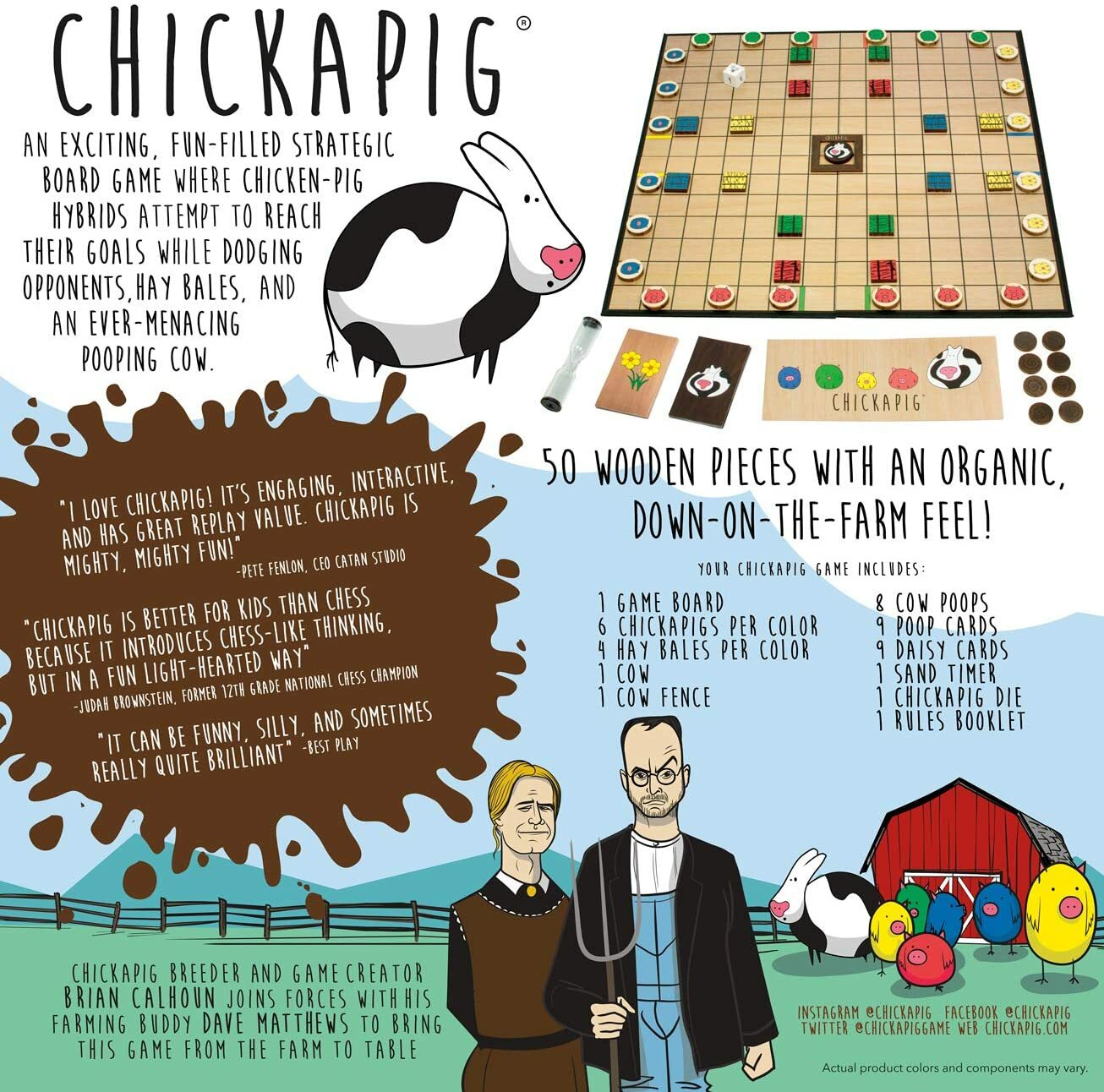 Buffalo Games – Chickapig – Ages 8+