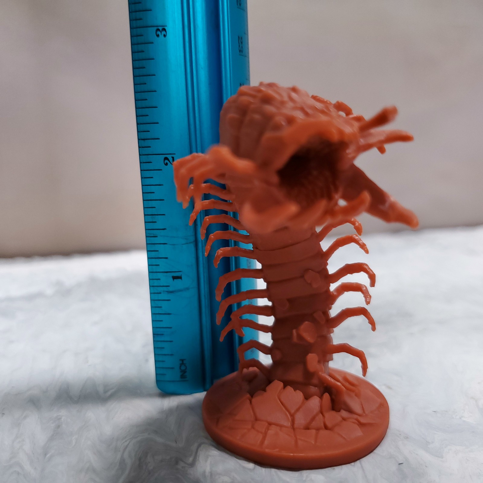 Terror Below Worm Mini Hidden Cache TPK WORM Figurine for board game 2 inch