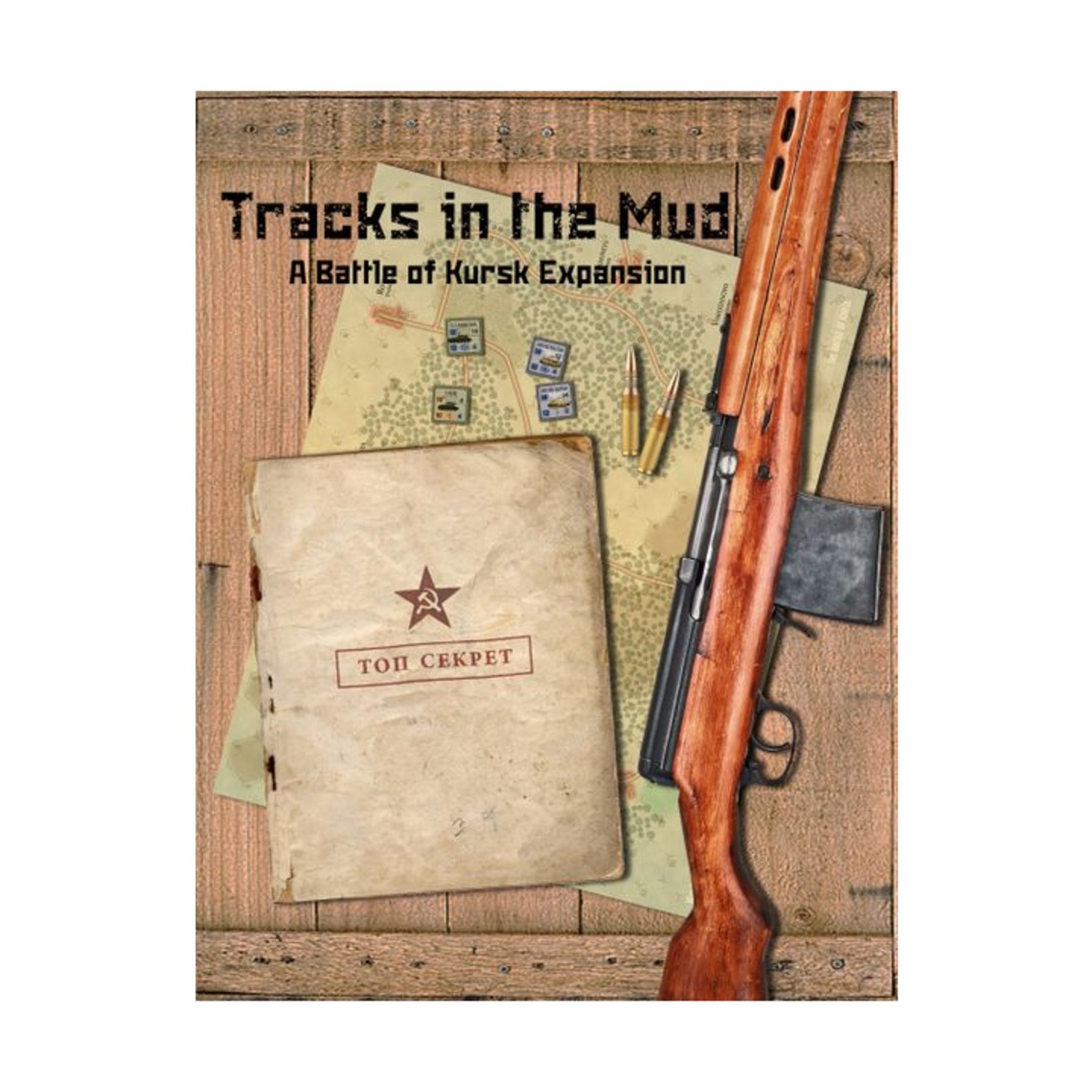 Flying Pig WWII Wargame Tracks in the Mud Expansion Box EX/NM