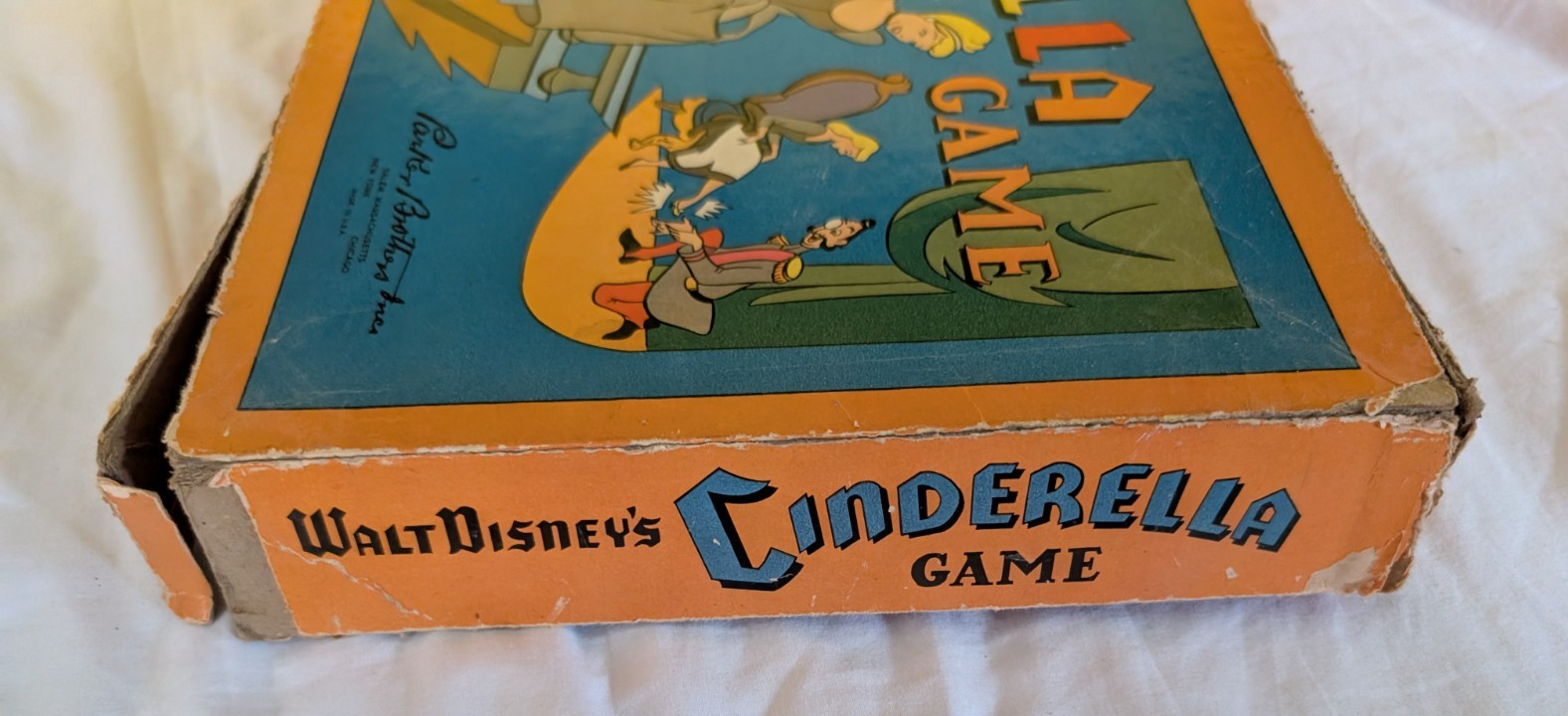 Parker Brothers Walt Disney’s Cinderella Board Game 1950s
