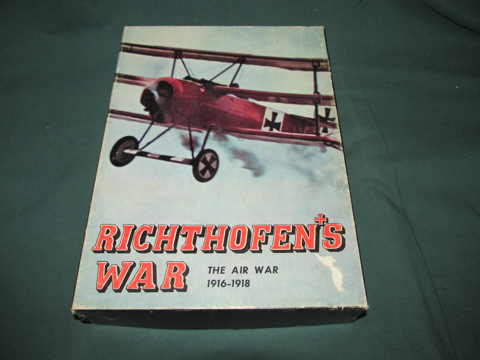 Vintage 1972 Richthofens War 1916-1918 Air War Avalon Hill Company Tabletop Game