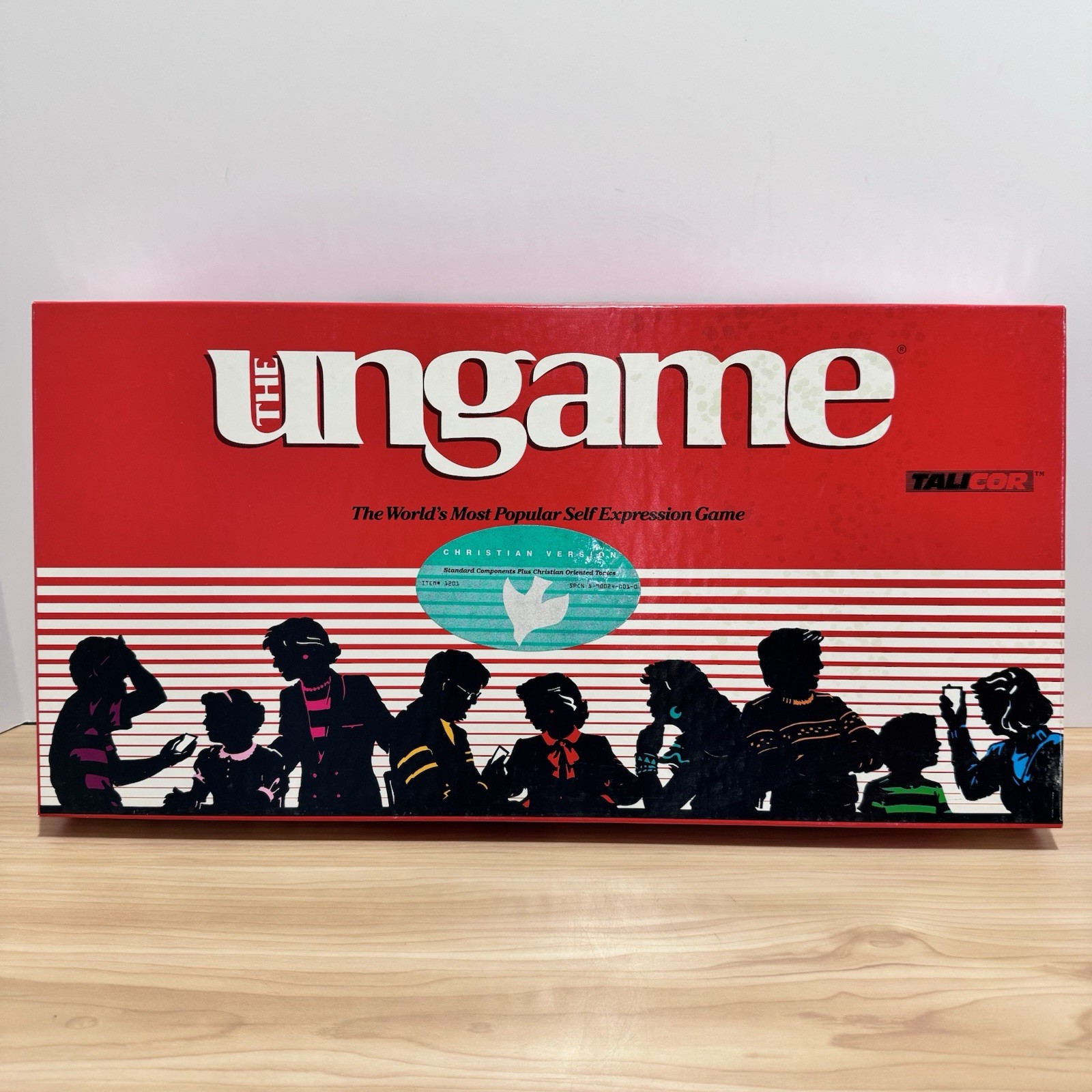 1989 Vintage THE UNGAME Board Game Christian Version – by Talicor Inc. Complete