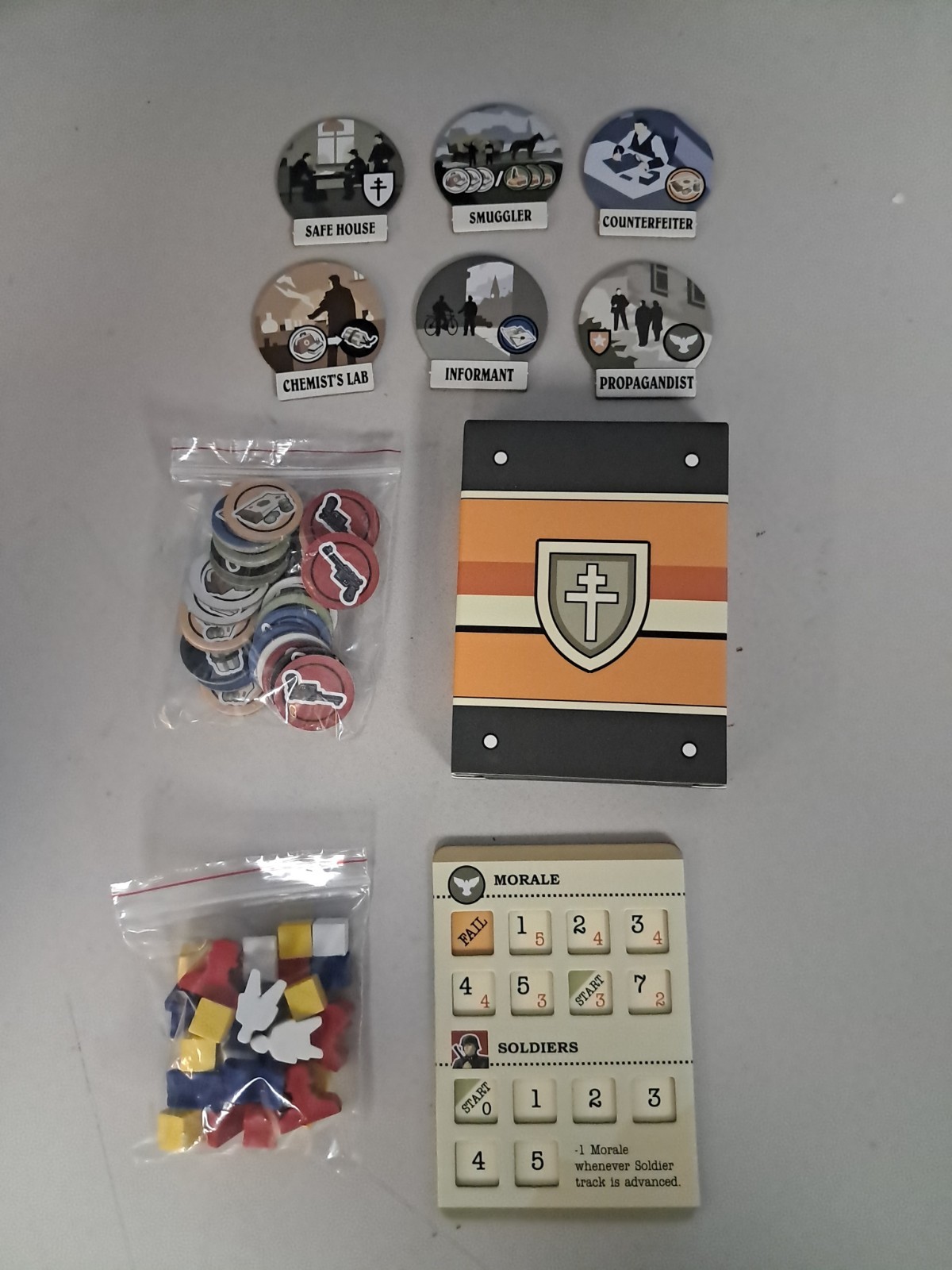 Maquis Board Game Side Room Games 2019 – Complete Free Ship