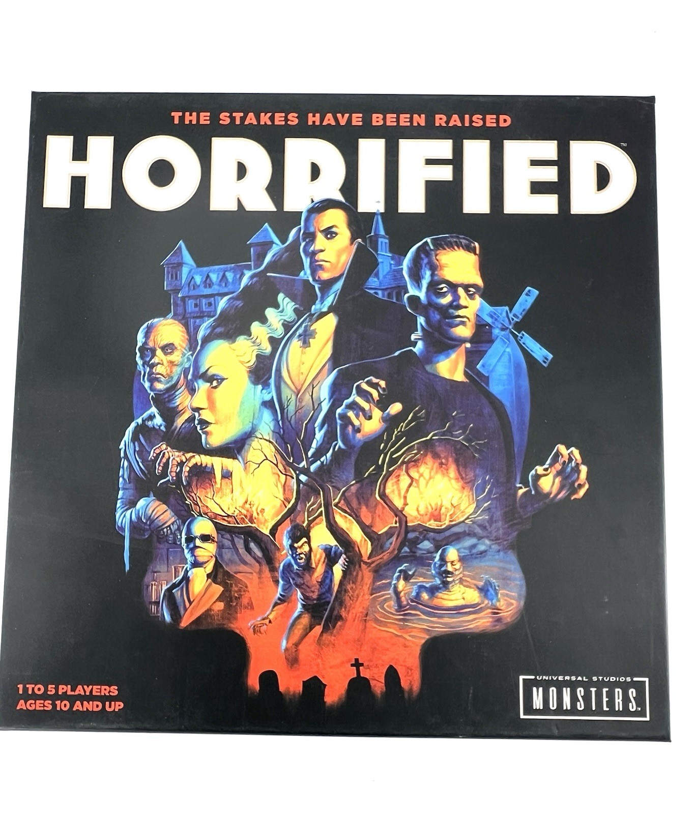 Ravensburger Horrified Universal Monsters Strategy Board Game – Open Box