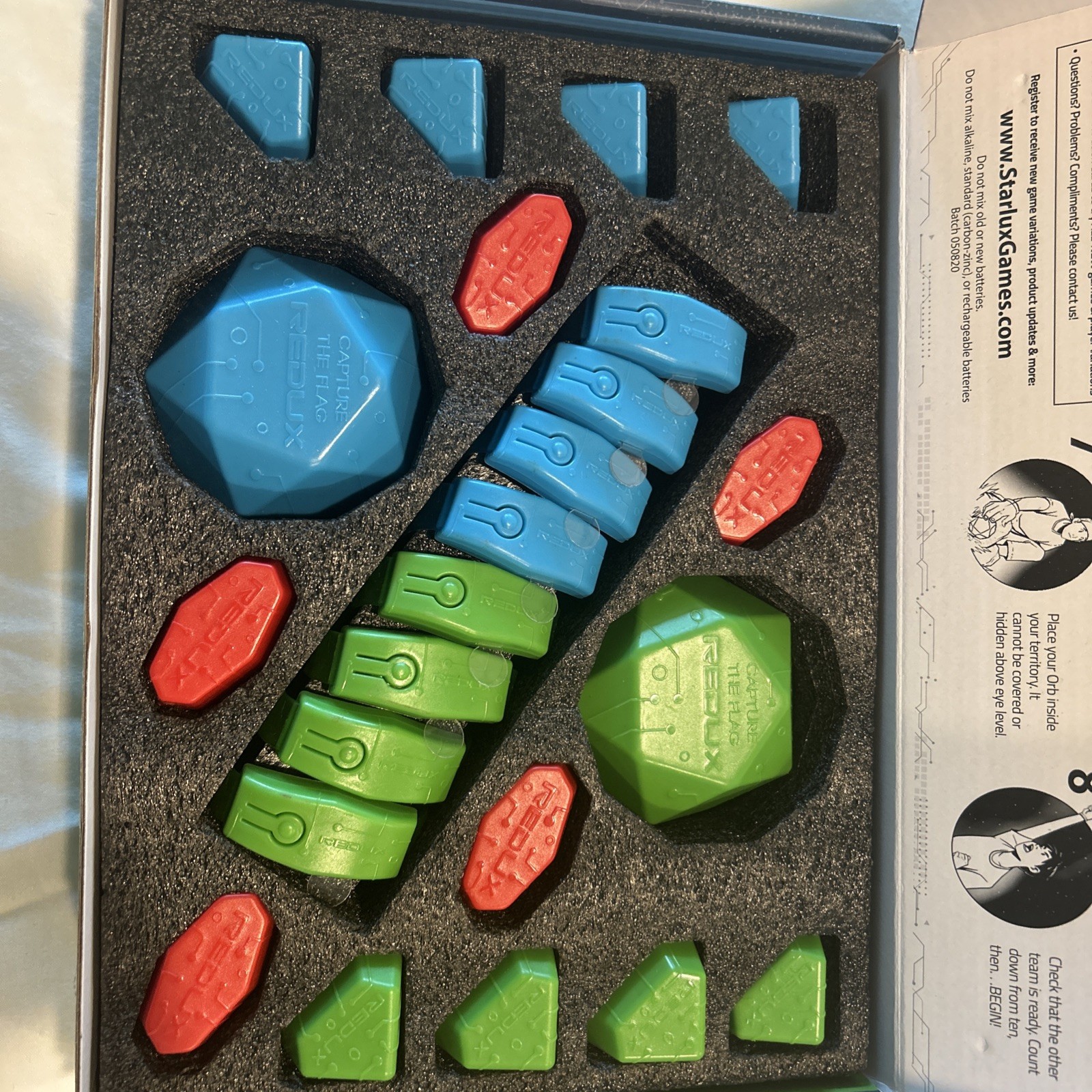 Capture The Flag Game Redux The Glow in The Dark Outdoor Game By Starlux (NEW)