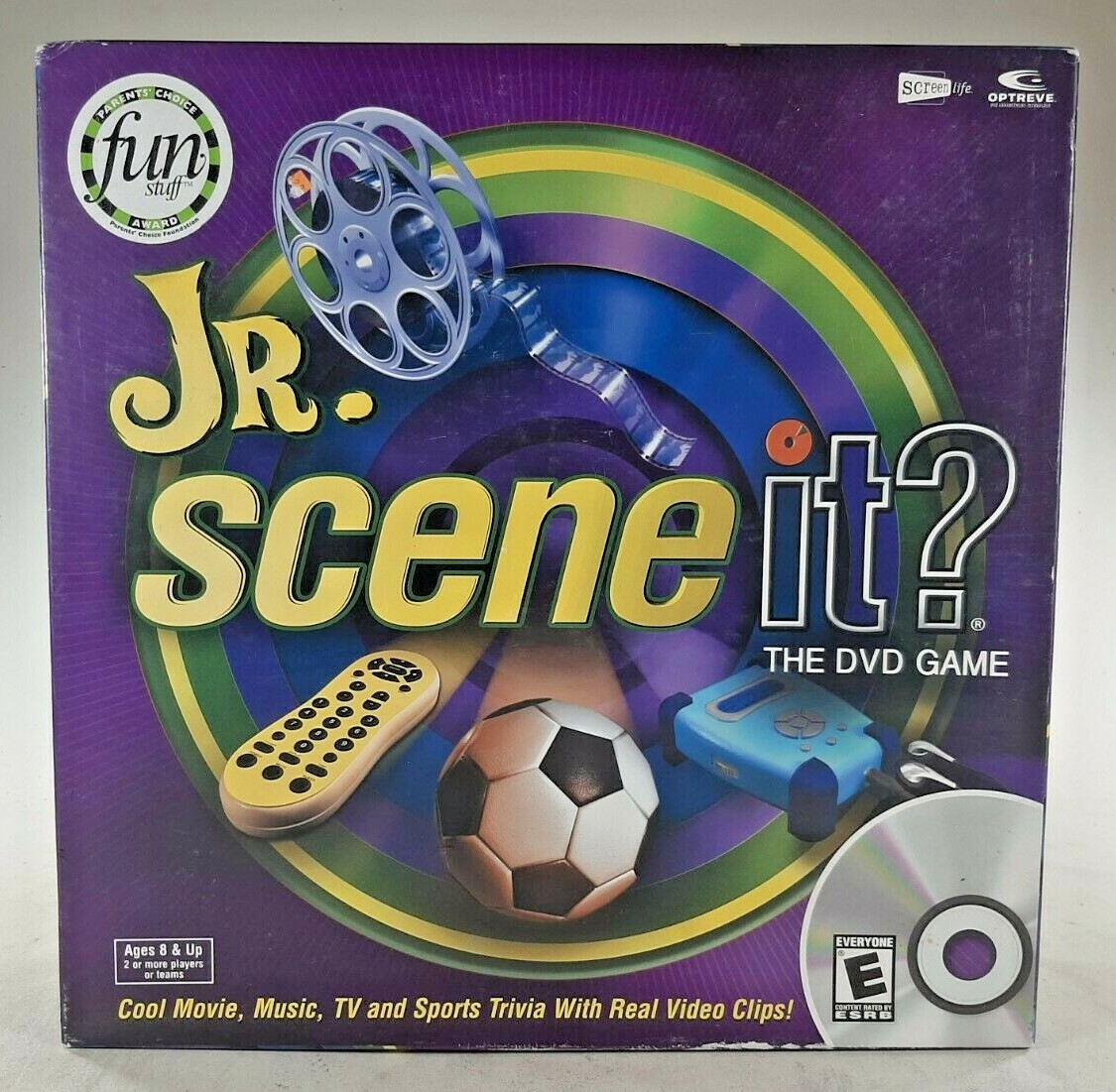Scene It Jr DVD Game Trivia ages 8+ Fun for the whole family! by Screenlife