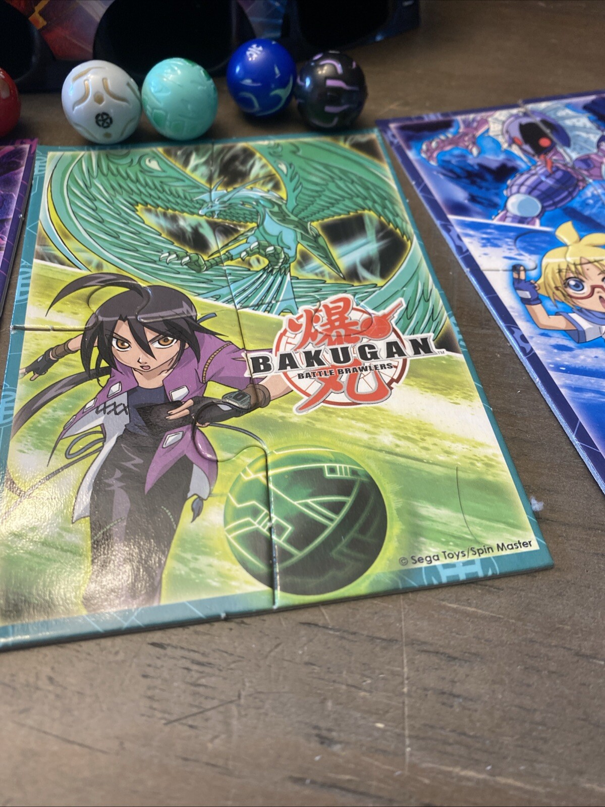 Bakugan Battle Brawlers 2008 Skill and Action Game Lot No Manual