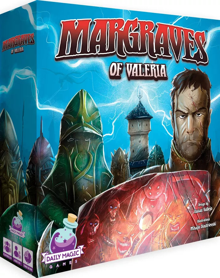 Margraves of Valeria Board Game by Daily Magic Games – New & Sealed