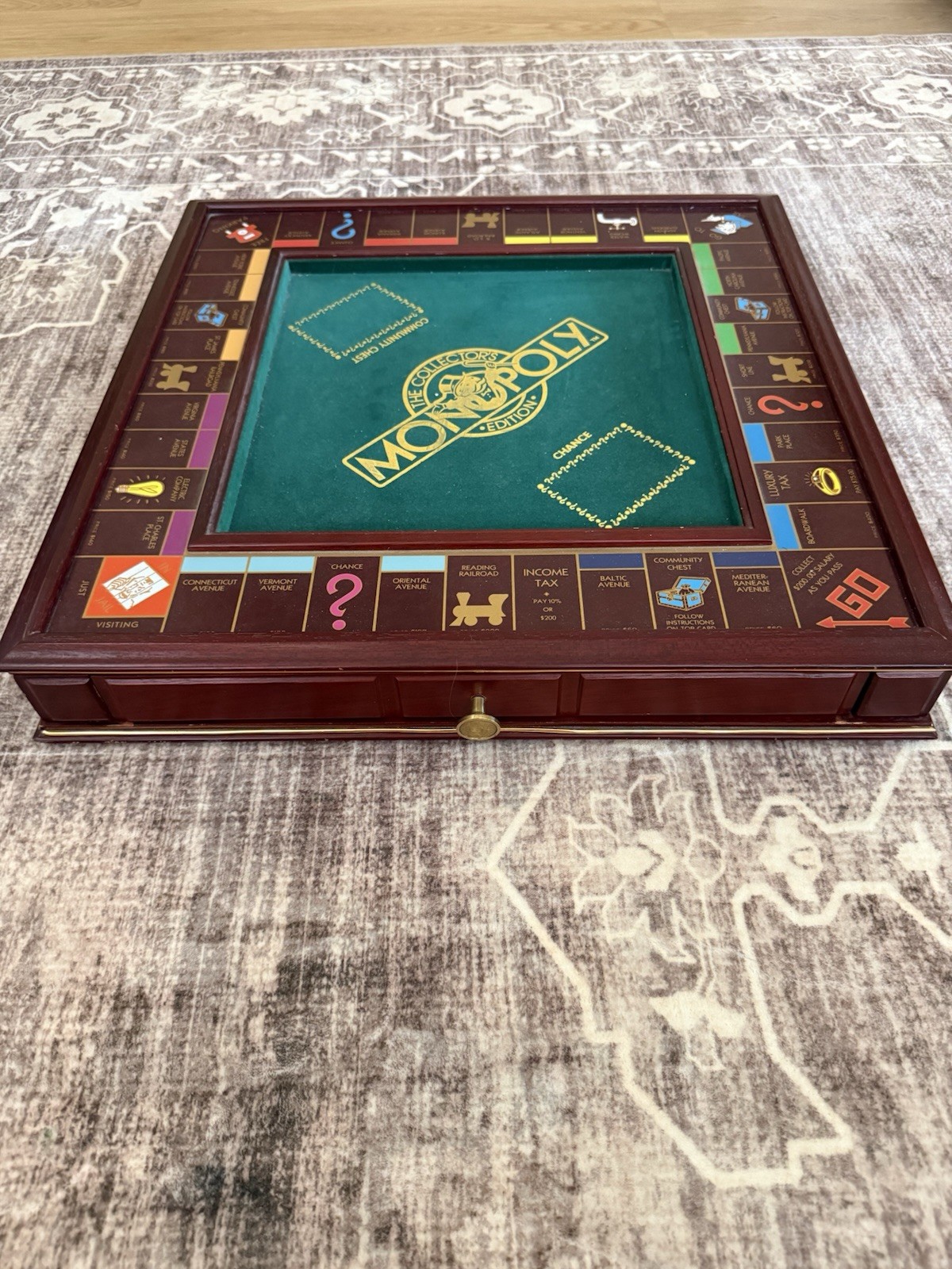 1991 Monopoly Collectors Edition by The Frankling Mint – Complete with COA