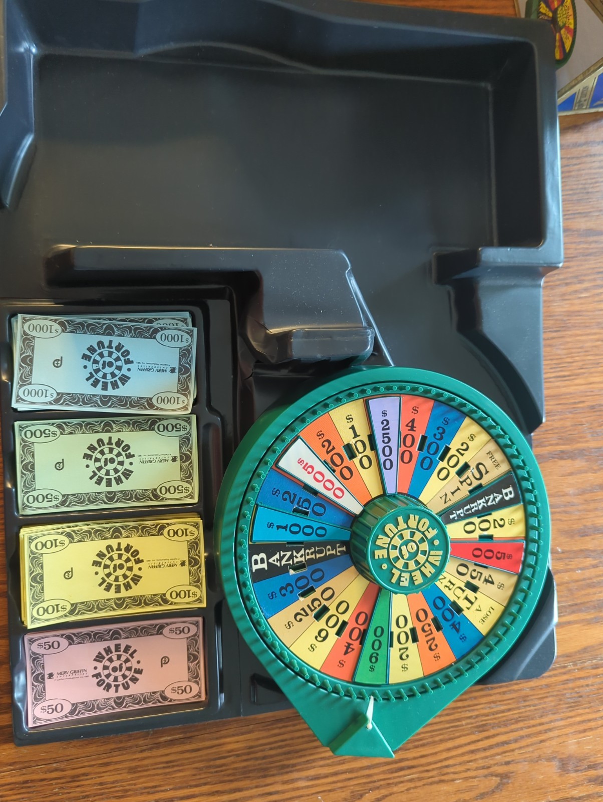 Deluxe Wheel of Fortune Game 2nd Edition 1986 + TV Play Along Electronic 1988