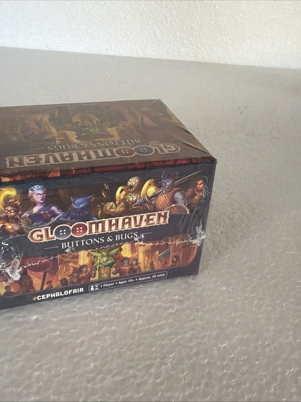 Gloomhaven Buttons & Bugs NEW Sealed Solo Game OOP Hard To Find Rare