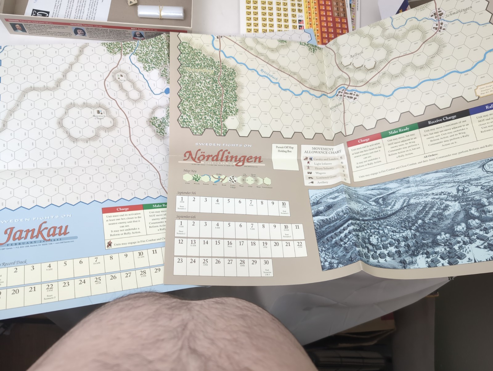 SWEDEN FIGHTS ON Four Battles Of The 30 Years War #0302- GMT – NOS Unpunched