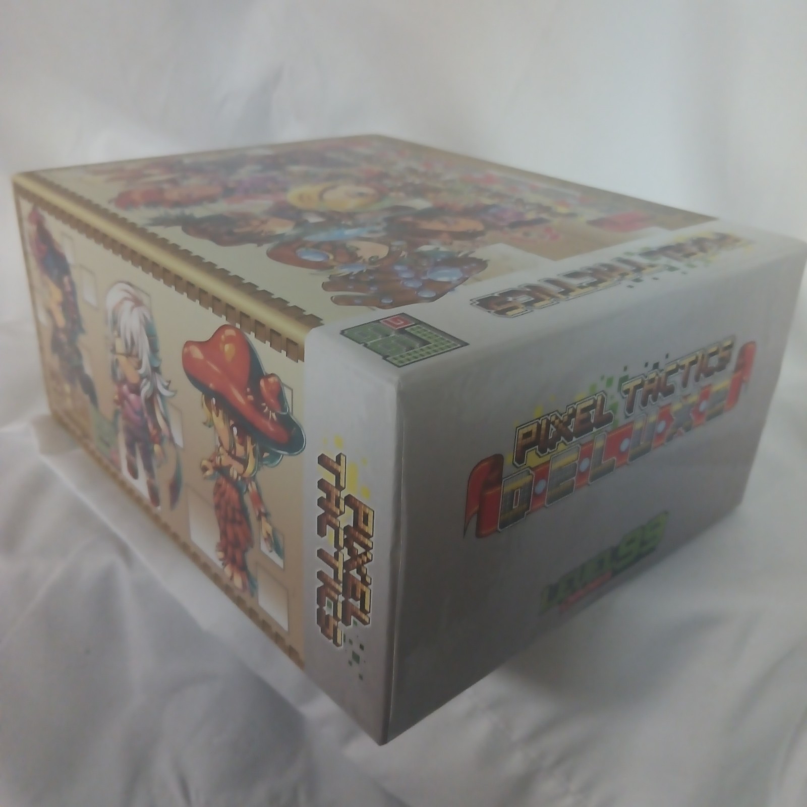 Pixel Tactics Deluxe Board Game by Level 99 Game – Barely Used Complete