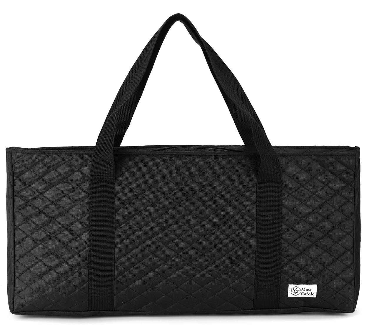 Mose Cafolo Empty American Mahjong Bag Set Quilted Soft Case 2 Wrappers For