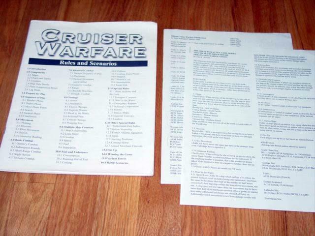 Avalanche Press : CRUISER WARFARE – Great War at Sea (50% UNPUNCHED)