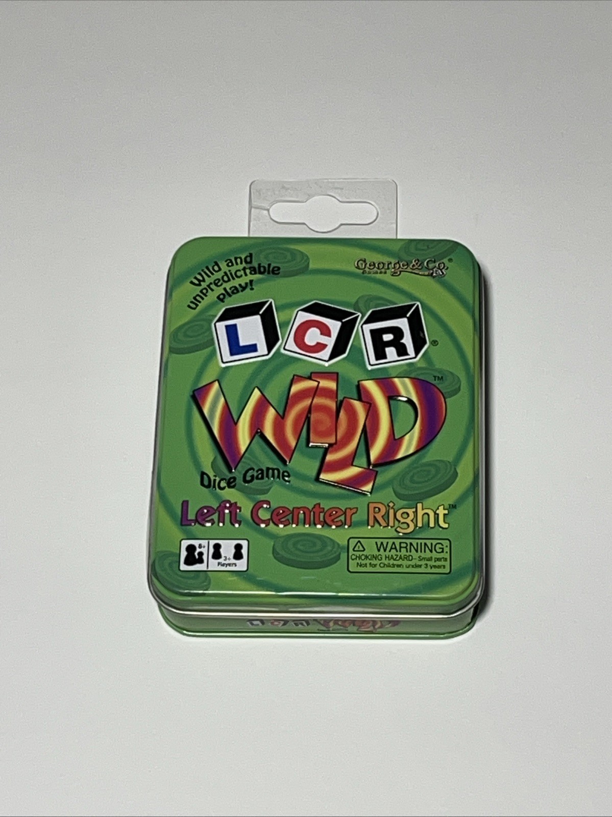 Left Center Right Wild LCR Dice Game – 2019 – Brand New