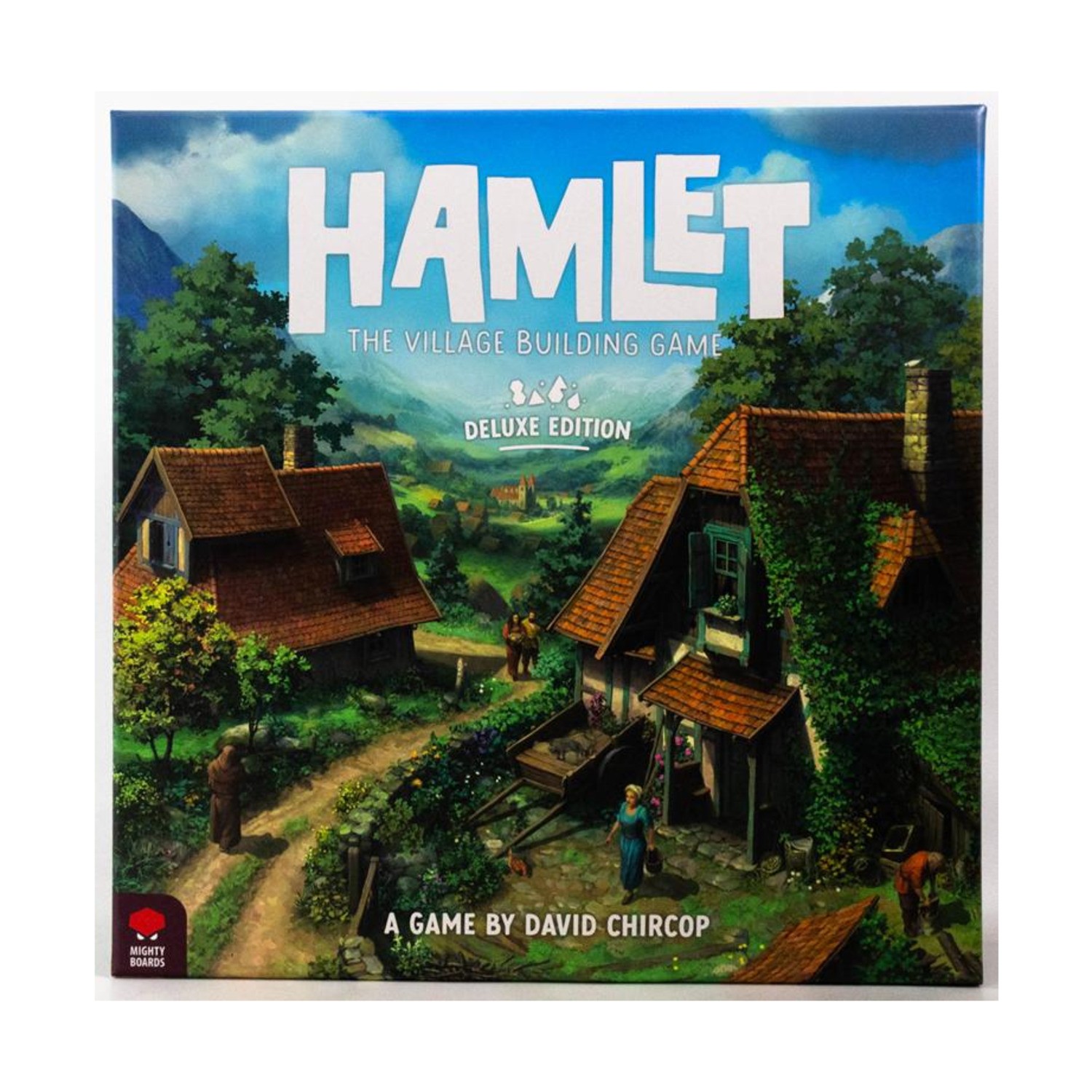 Mighty Boards Hamlet – The Village Building Game (Deluxe Ed) Box VG+/NM
