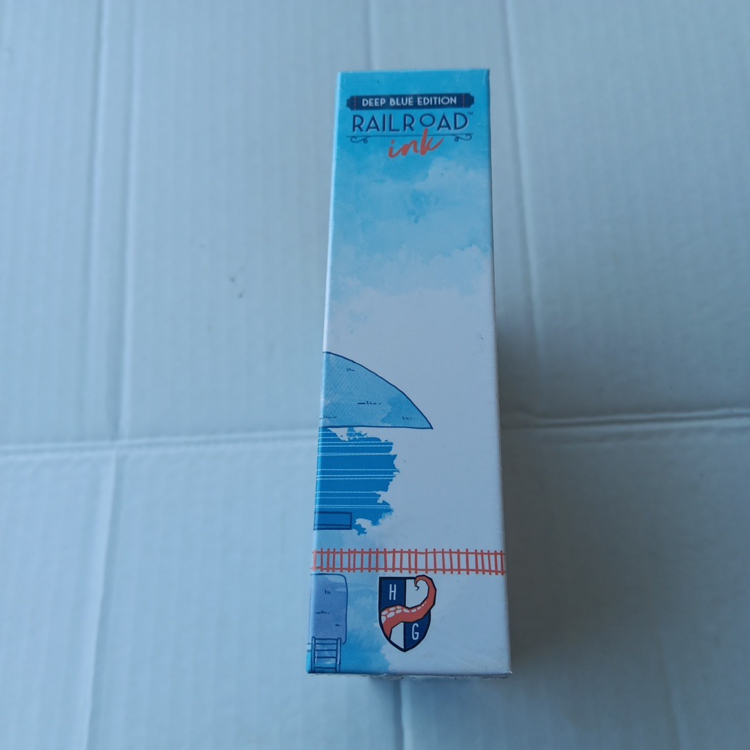 Railroad Ink Deep Blue Edition Puzzle Game Hjalmar Hach Lorenzo Silva New Sealed