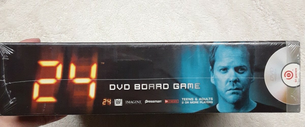 New 24 DVD Board Game Action Packed for Teens and Adults 2006 with Jack Bauer