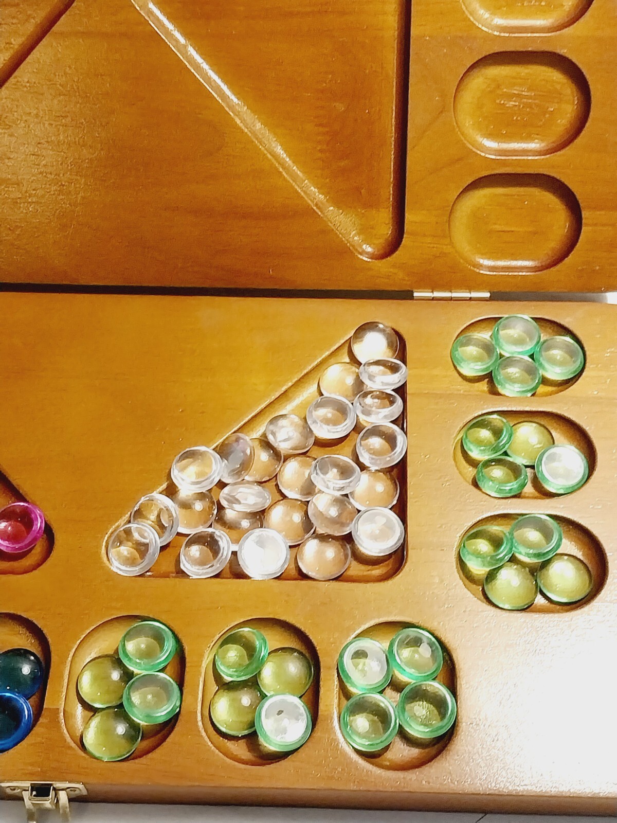 Trade Mark Games 4 Person Mancala, Pine Wood Case