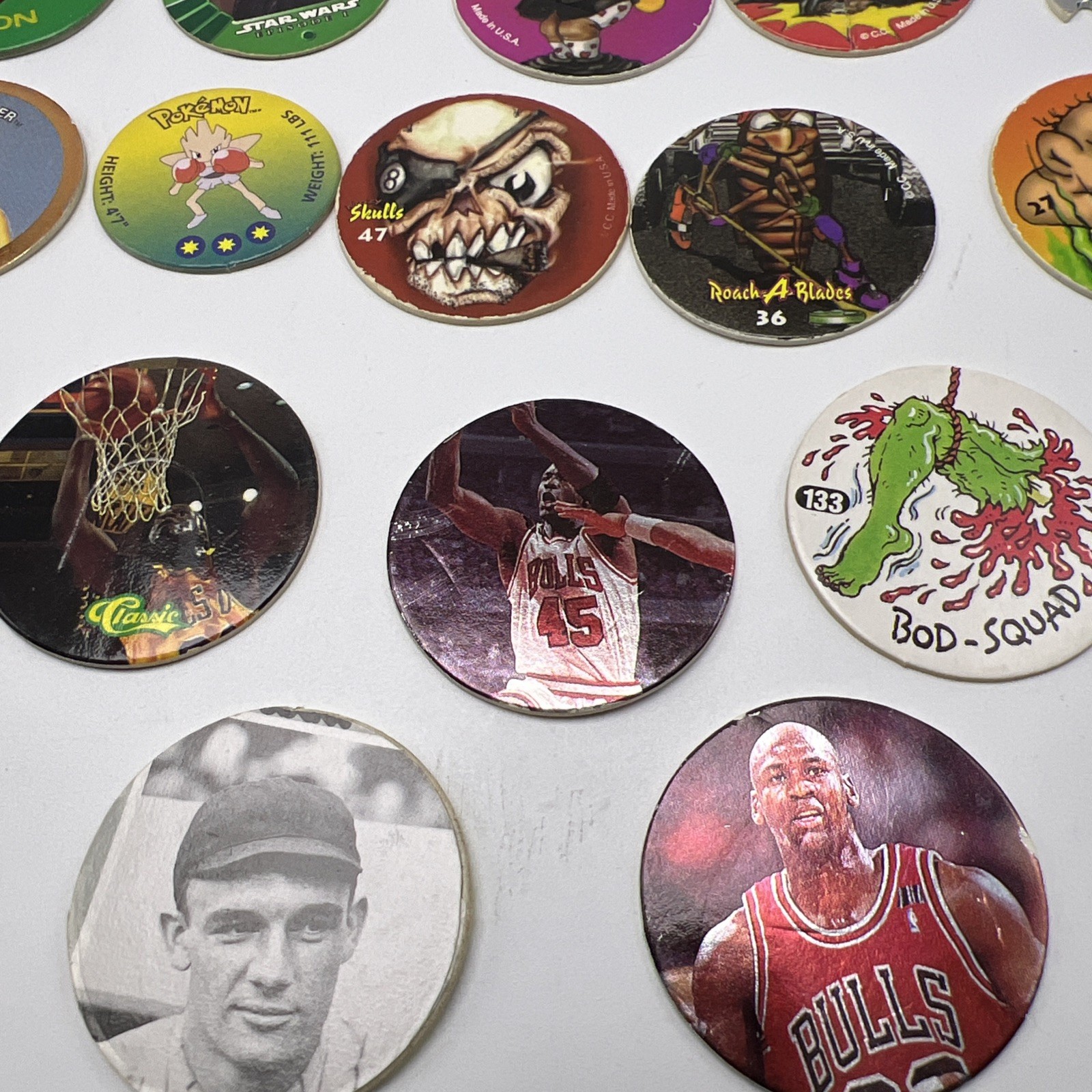 POG Collection – Lot of 50 POGs Plus 5 Slammers -see Photos T4562