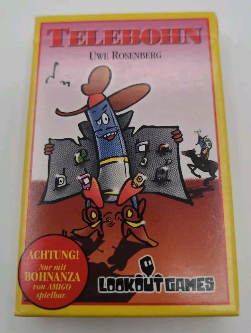 Telebohn expansion for Bohnanza – NIS – Only 5000 made – German/Deutsch