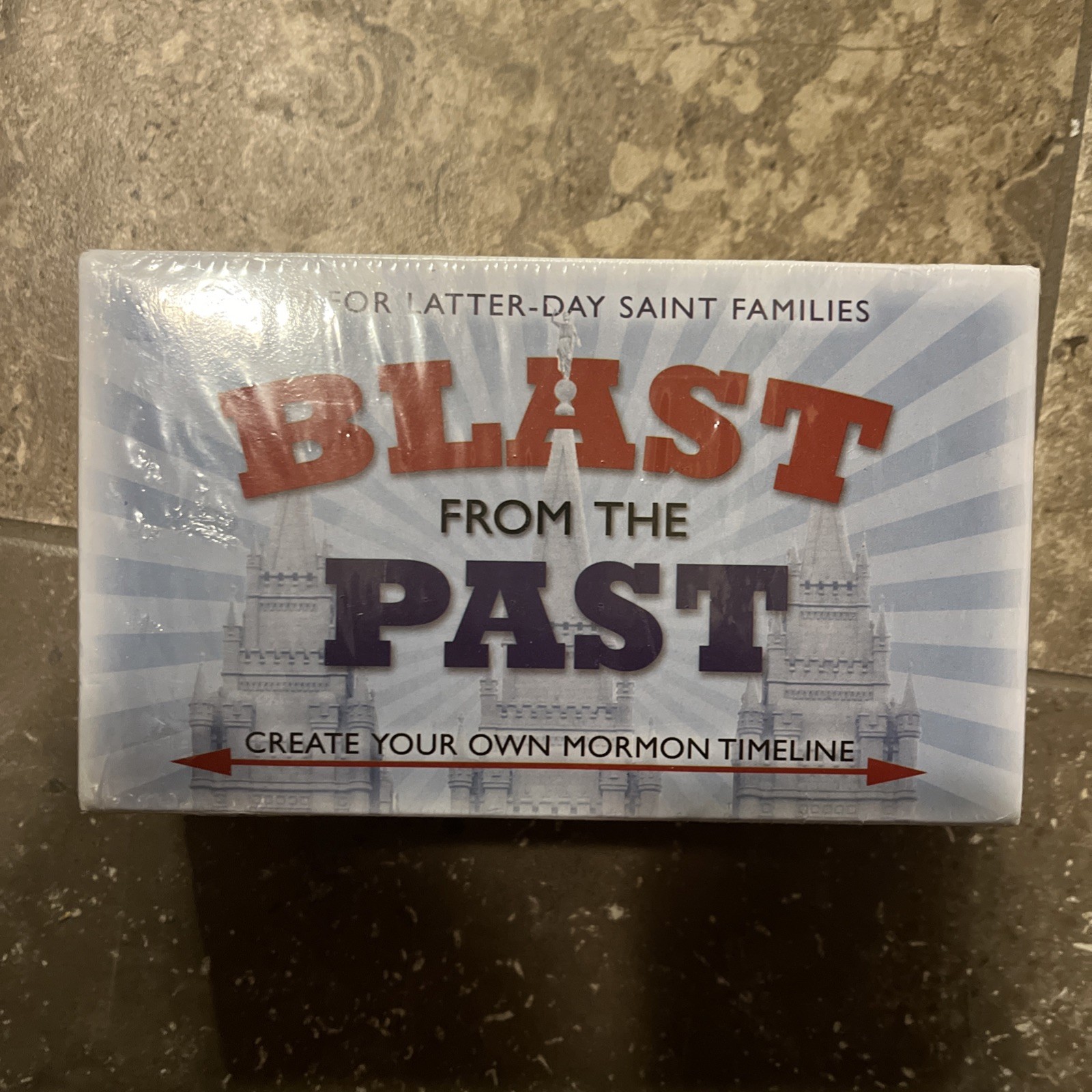 Blast From The Past Mormon Timeline History Doctrine Family Game New Sealed