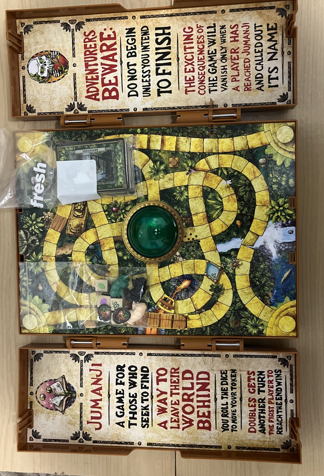 Jumanji Deluxe Electronic Board Game Adventure Game Spin Master – Tested Works*