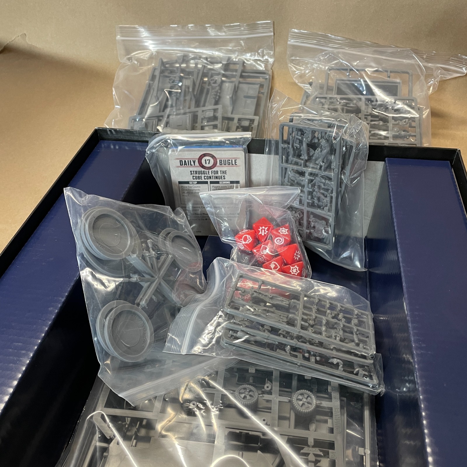Marvel Crisis Protocol Miniatures Game Core Set New Unpunched Sealed In Open Box