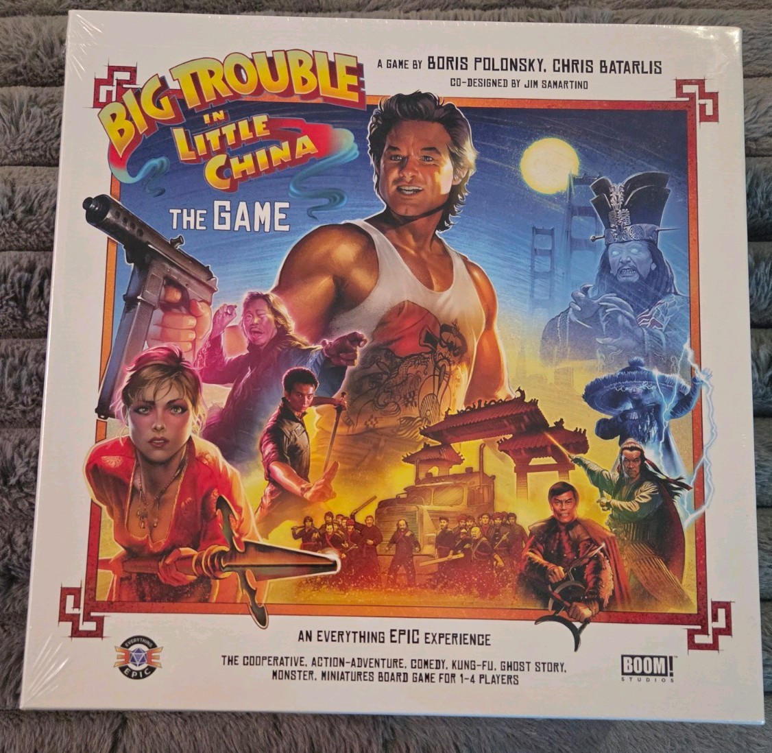 Big Trouble in Little China The Game New Sealed (with some box damage)