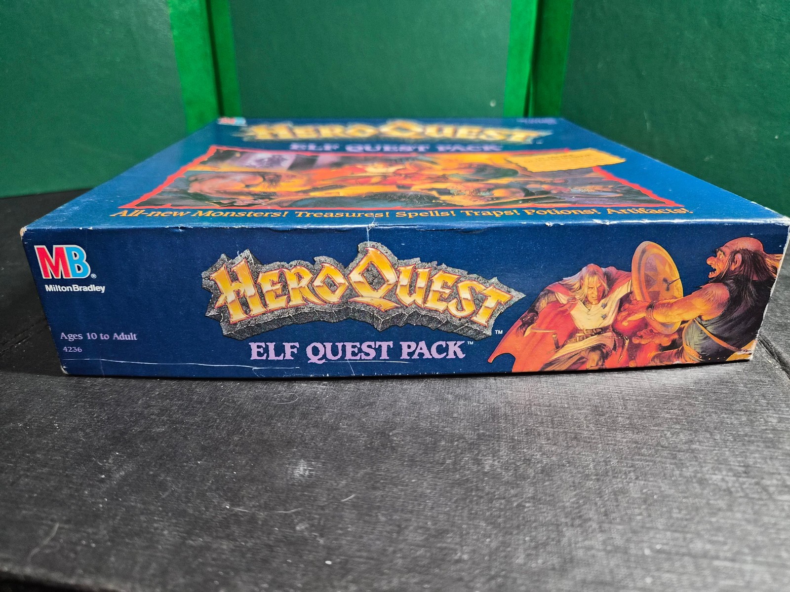 HeroQuest 1992 Quest Pack for the Elf Expansion Pack Complete Un Punched