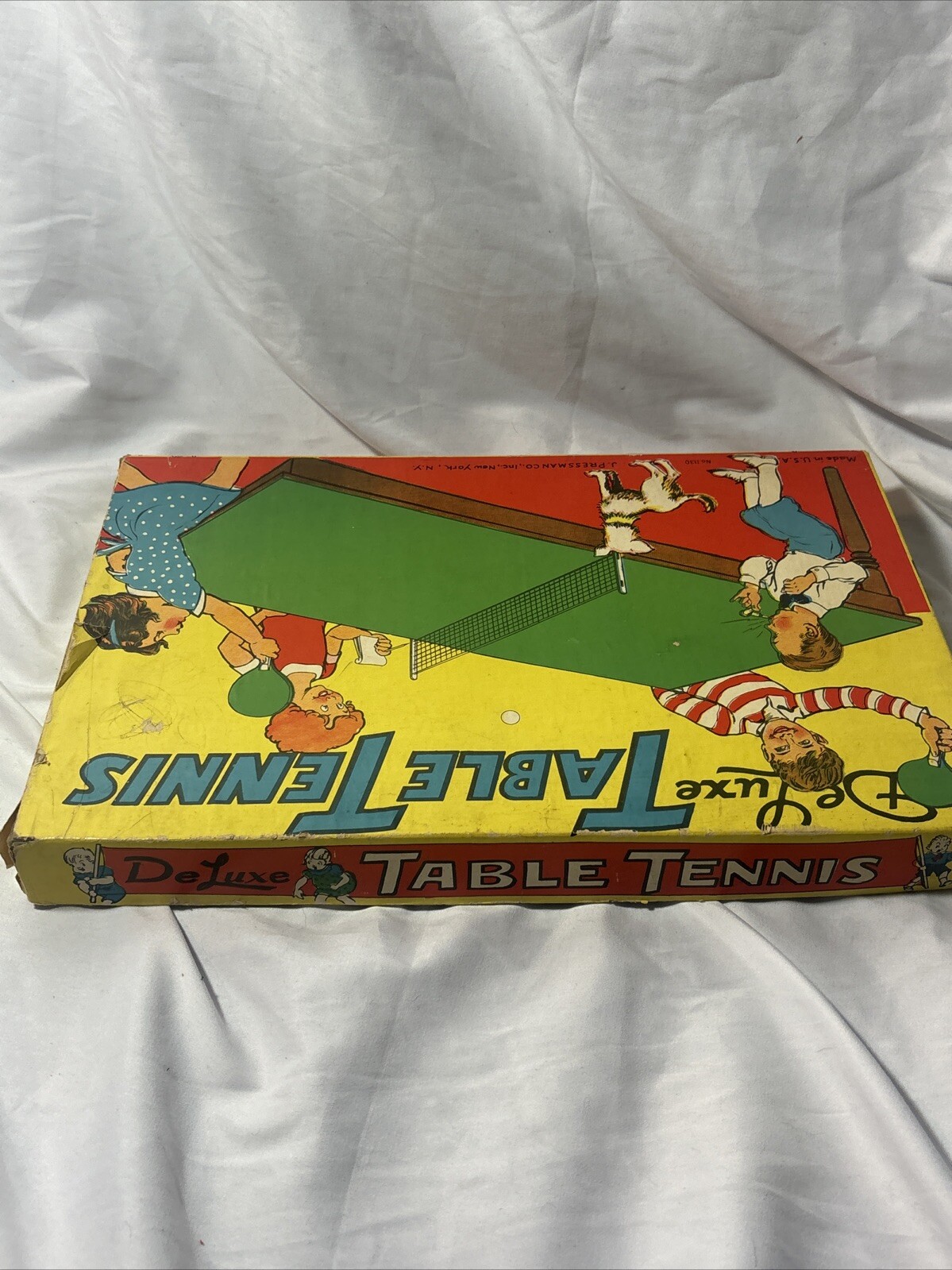 DE LUXE Table Tennis J. Pressman VINTAGE 1930s Historic!!