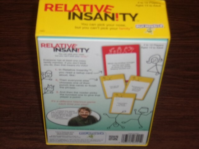 NIB 2017 Relative Insanity Game Made and Played by Jeff Foxworthy Playmonster
