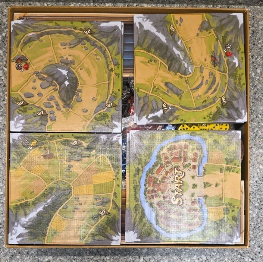 Steampunk Rally Board Game Build Fantastical Machine ROX200 2014 Roxley Complete
