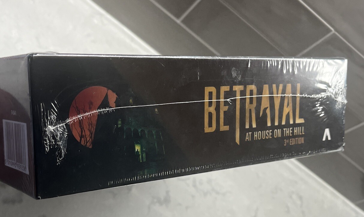 Betrayal at House on the Hill 3rd Edition NEW SEALED Hasbro