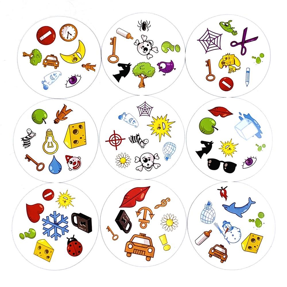 Metal Box Family Card Game Parent Child Interactive Party Activity Gift Set