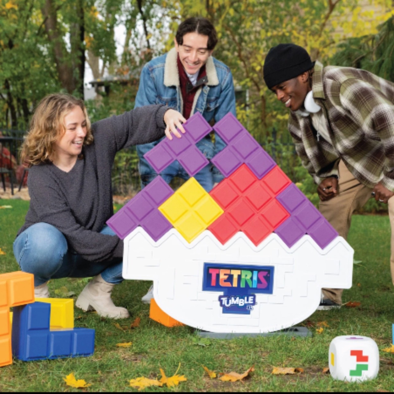 Tetris Tumble XL Giant Stacking Game EastPoint Sports Outdoor Lawn Yard Game 6FT