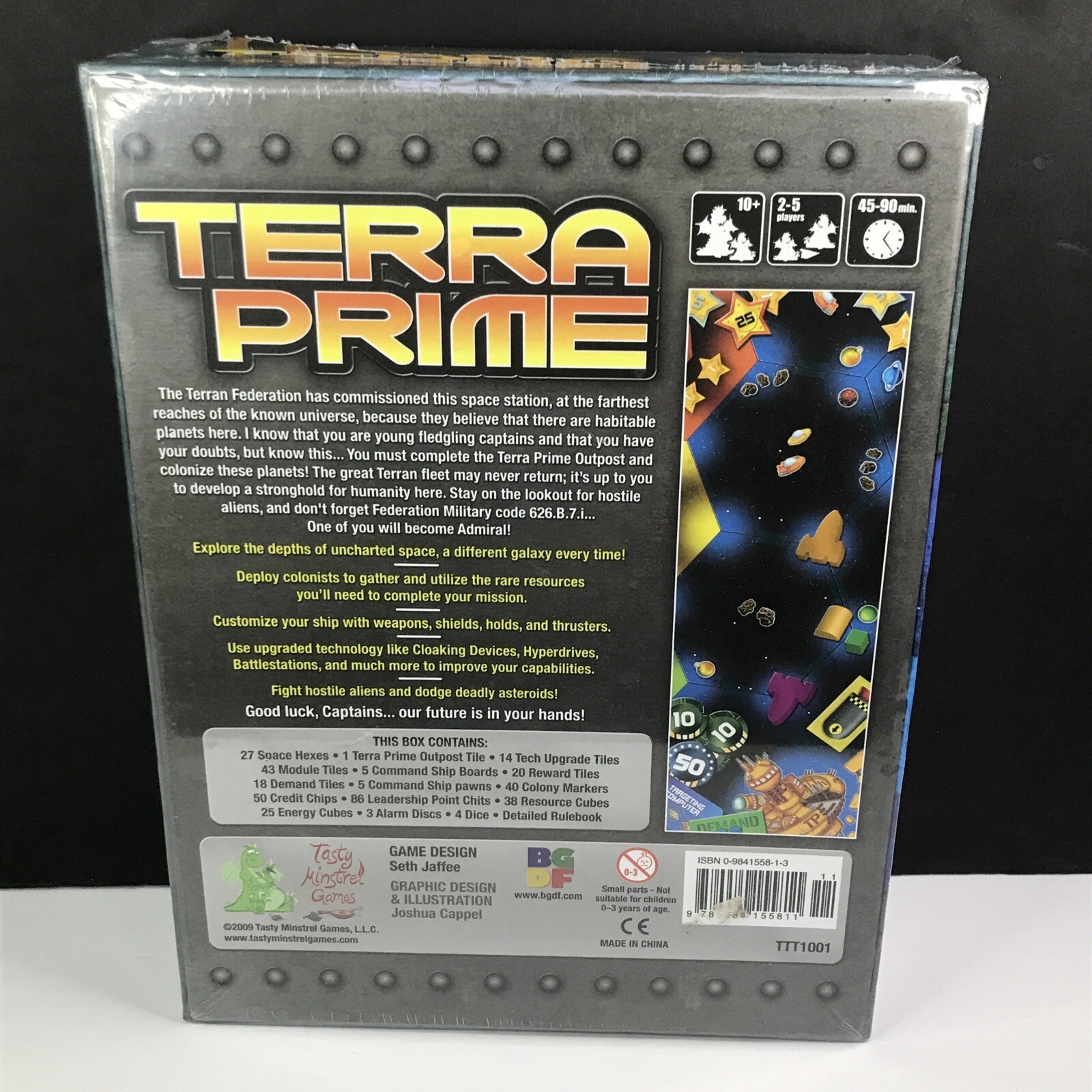 2009 Tasty Minstrel Games Terra Prime By Seth Jaffee Sealed New