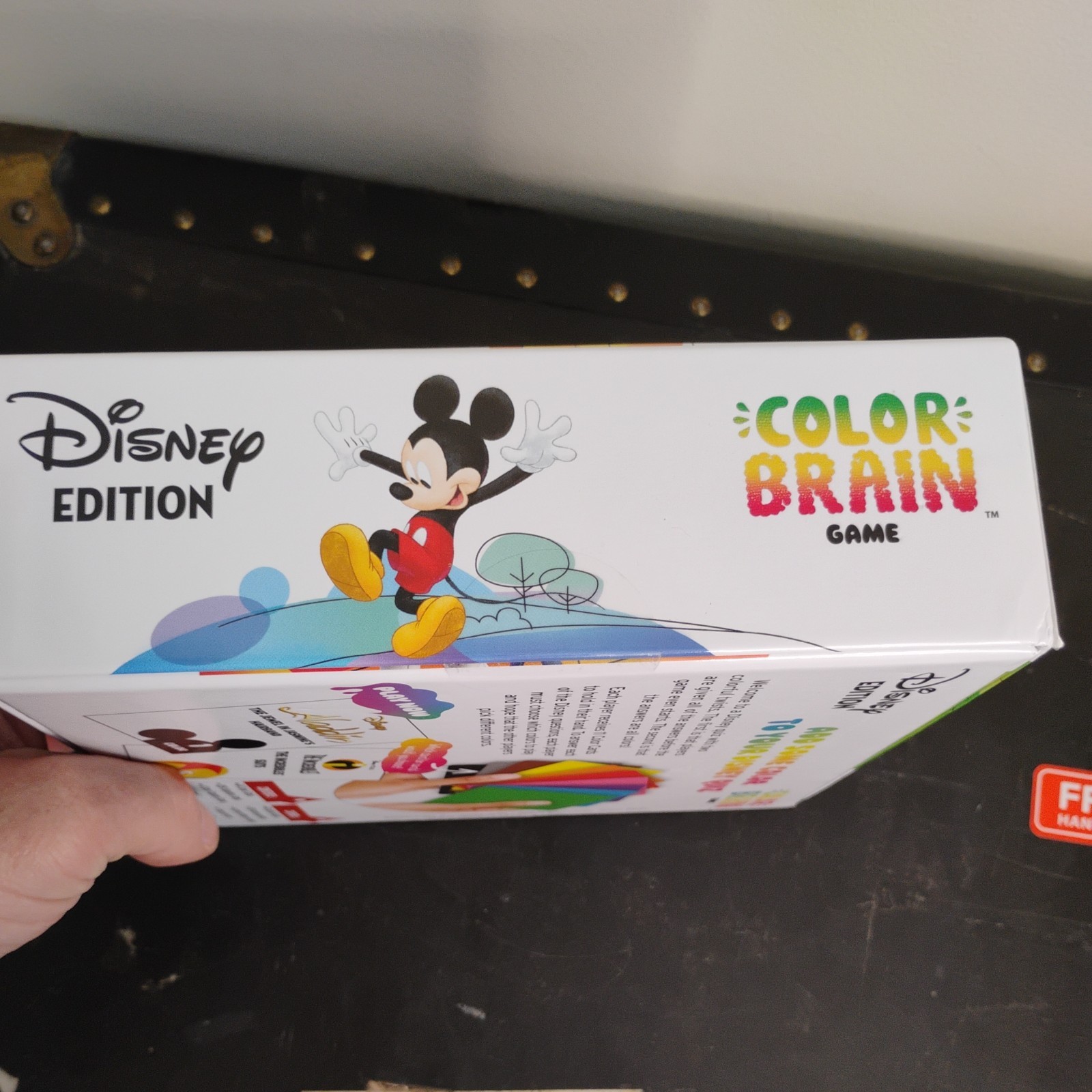 Disney Color Brain Board Game Fun Family Quiz Guessing New And Sealed 2019