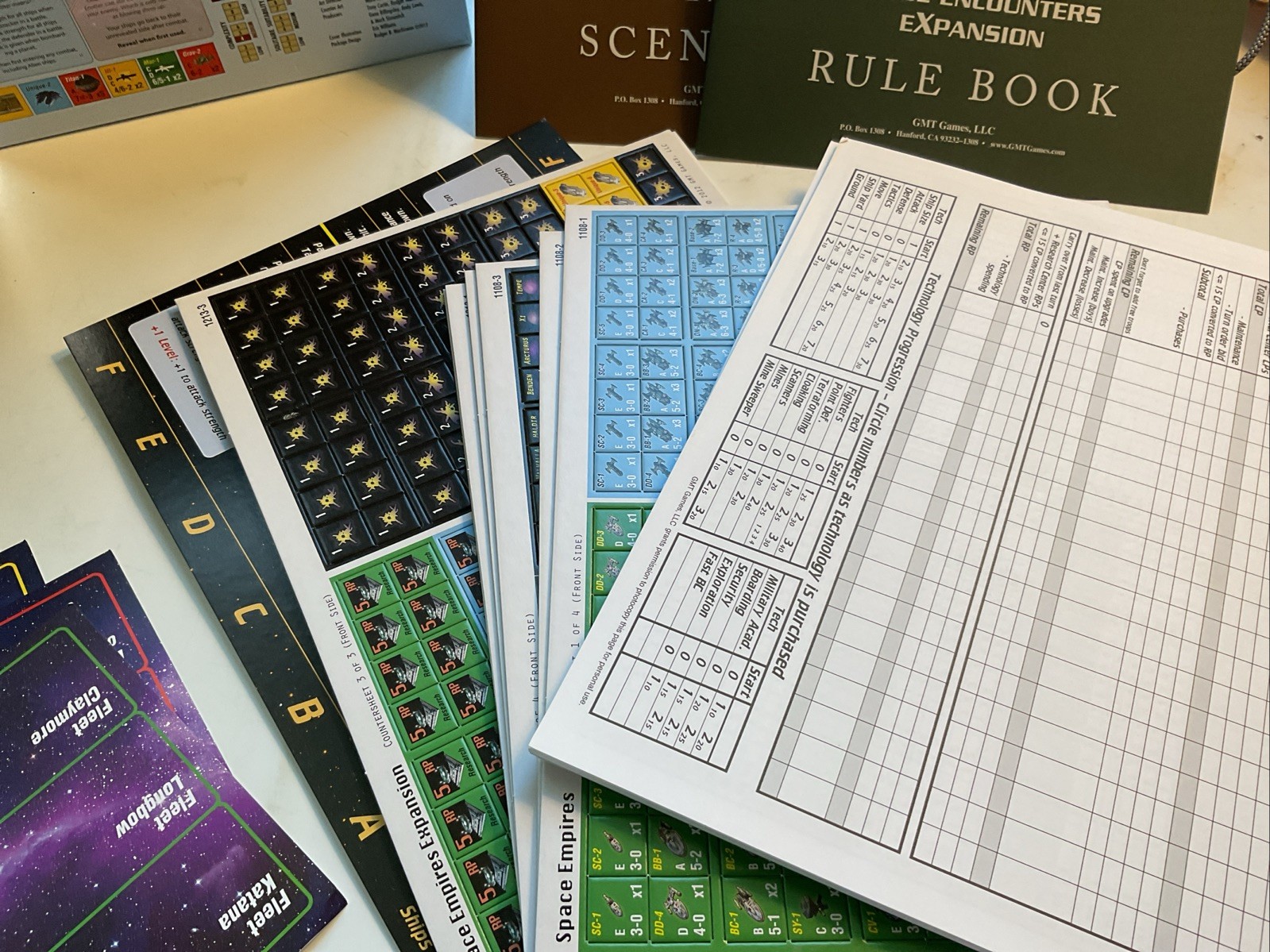 2012 – Space Empires 4X – Close Encounters (1st Printing) – UNPUNCHED