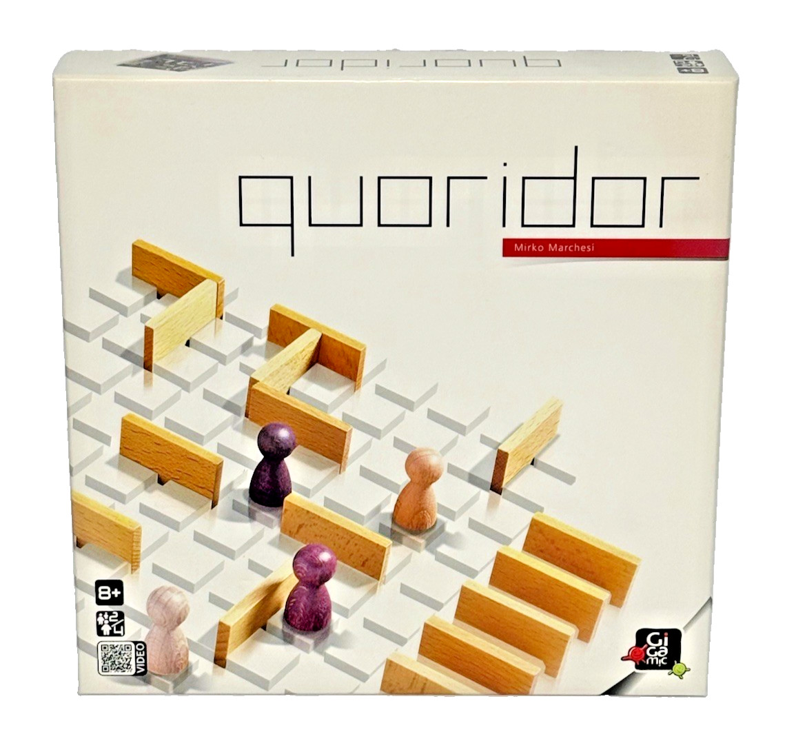 Quoridor Gigamic Wooden Strategy Complete Board Game Complete Mensa Award Winner