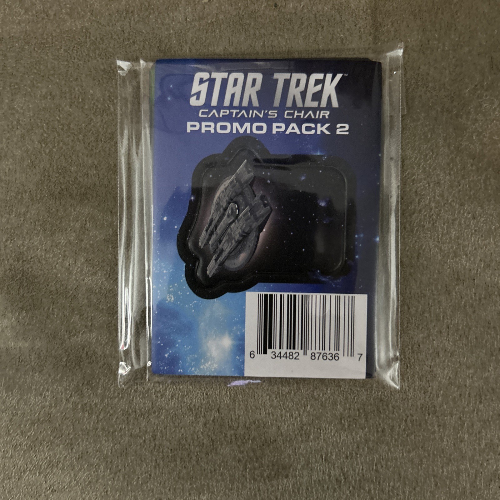 Star Trek Captain’s Chair Deckbuilding Game Promo Pack #2 New WizKids