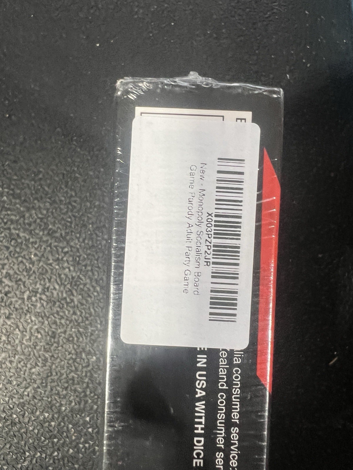 NEW SEALED Monopoly Socialism: Winning Is For Capitalists Hasbro Board Game 2018
