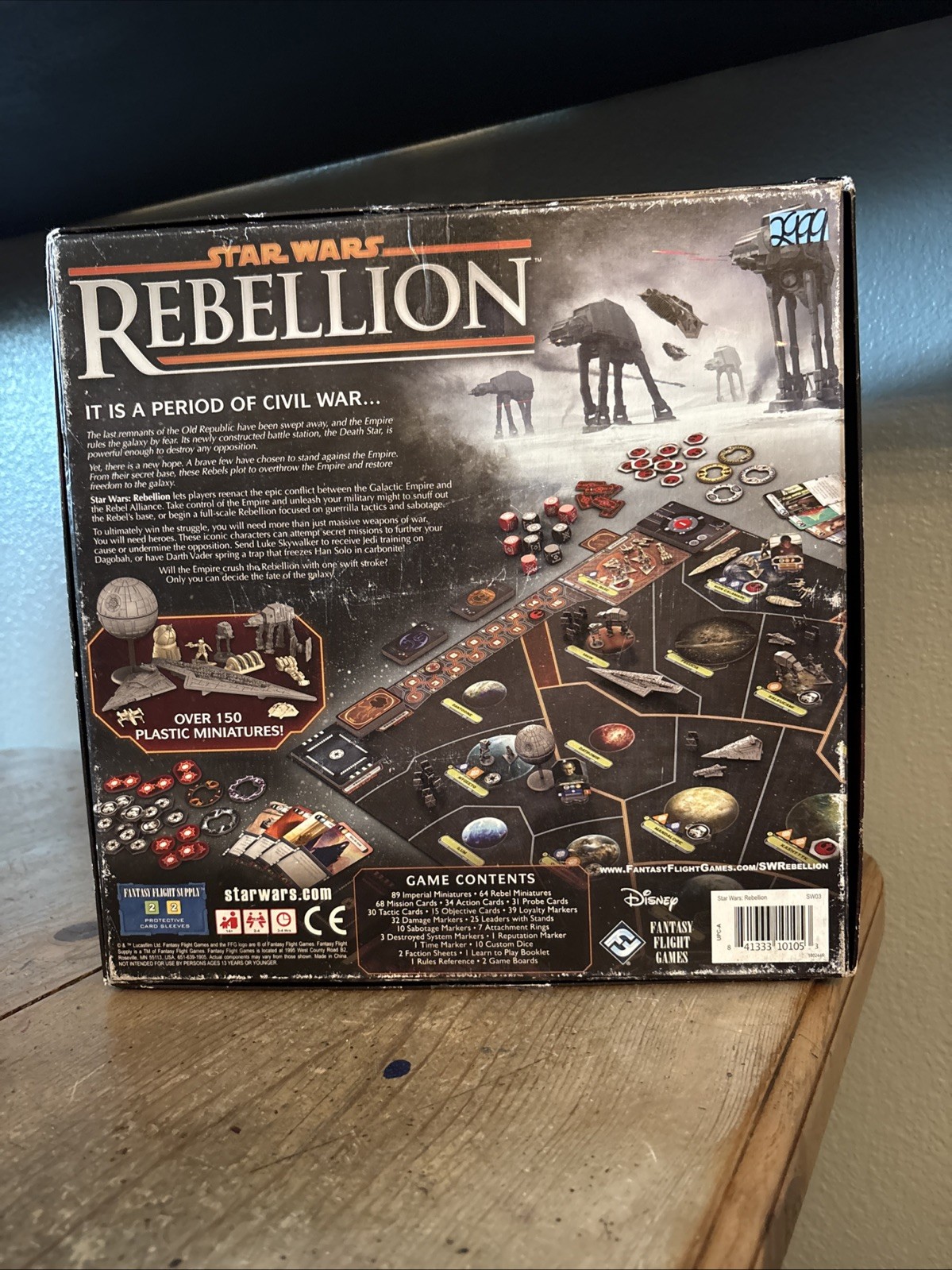 Fantasy Flight Games Star Wars: The Rebellion Board Game FFG