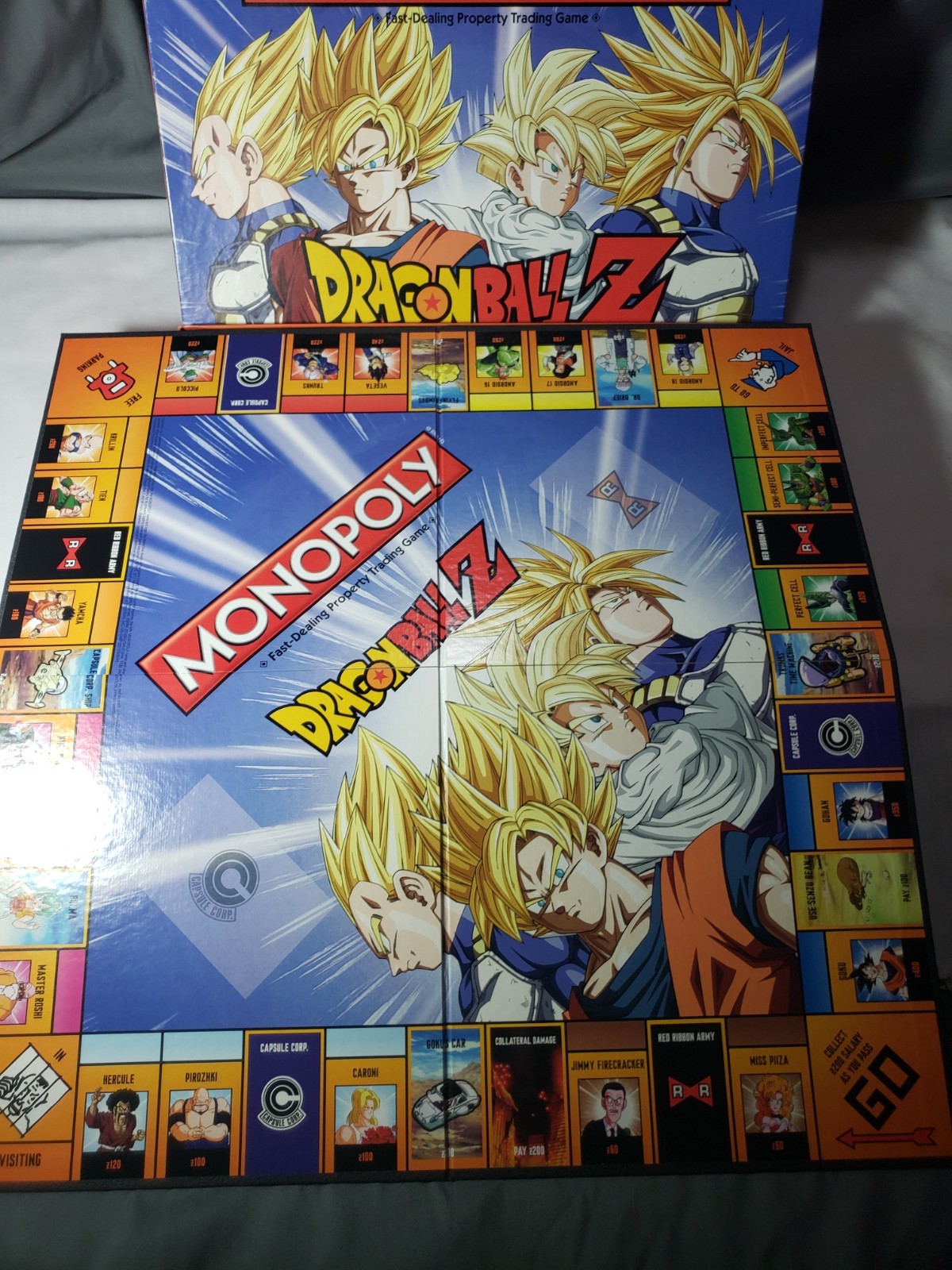Monopoly Dragon Ball-Z Super Universe Survival Edition Board Game Complete Nice
