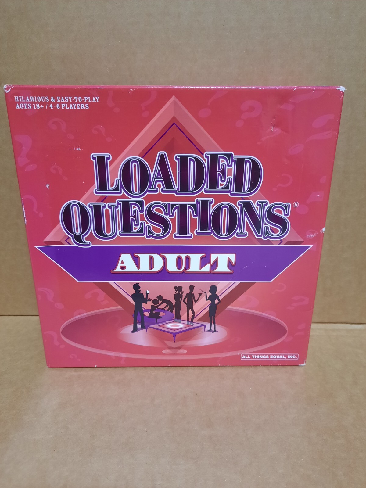 Loaded Questions Adult Party Game Suggestive Questions/Answers 4-6 Players 18+