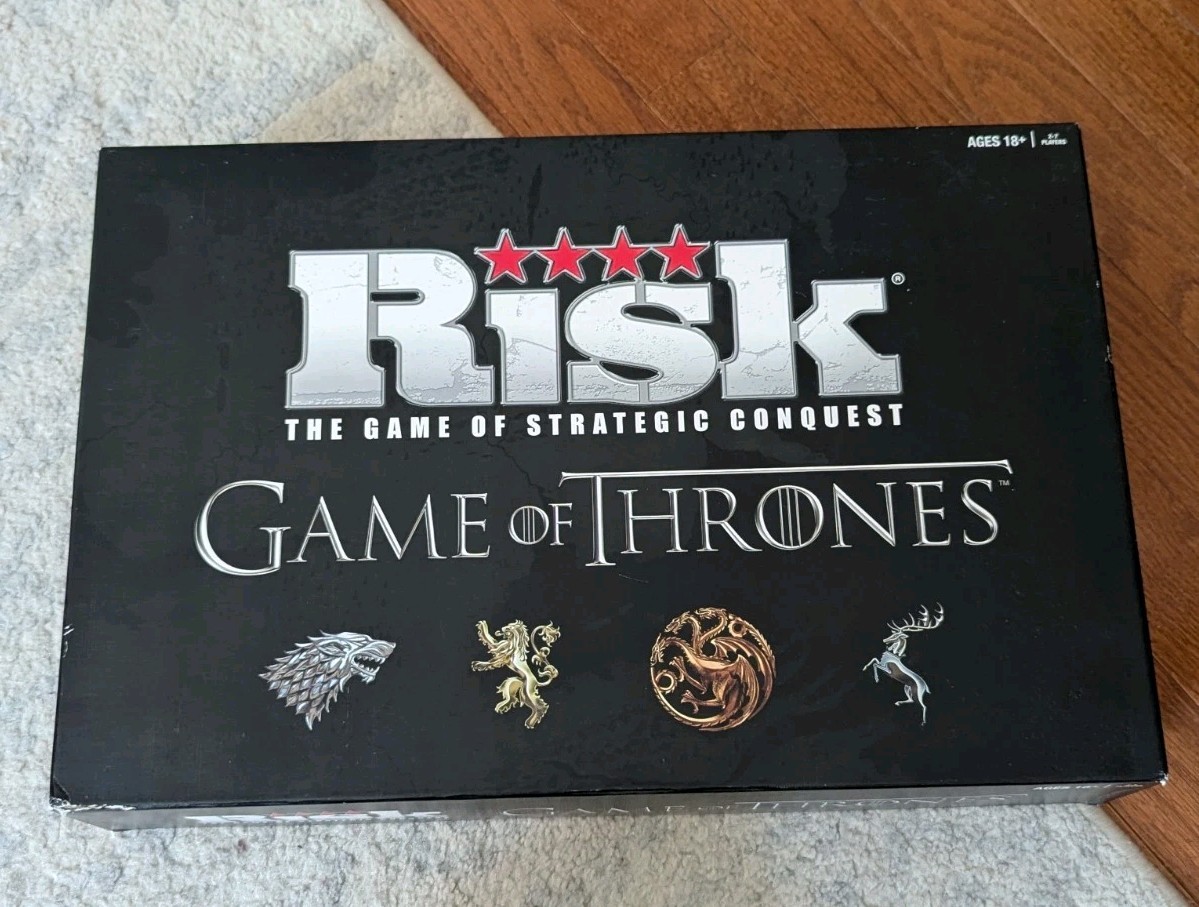 Risk Game of Thrones Board Game Strategic Conquest Edition