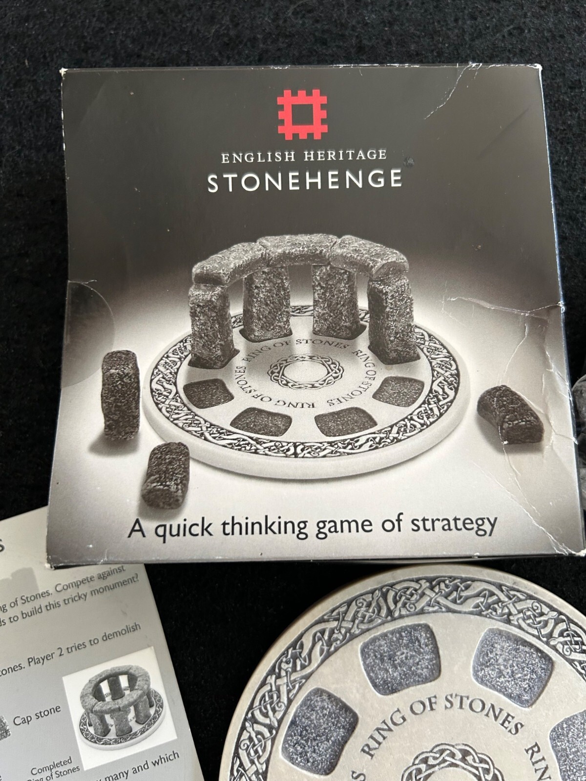 English Heritage Stonehenge Strategy Game “Ring Of Stones” Family Board Game